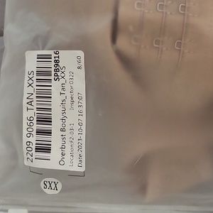 XXS OVER BUST BODY SHAPER